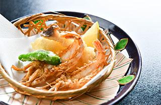 サクッと美保海老の唐揚げ