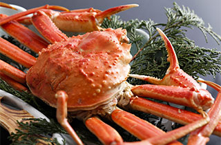 やっぱりコレ！茹で蟹姿