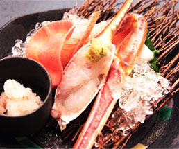 カニ刺身